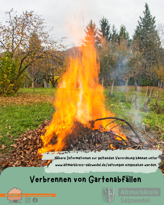 Gartenabfälle im Herbst: Verbrennen oder Kompostieren?