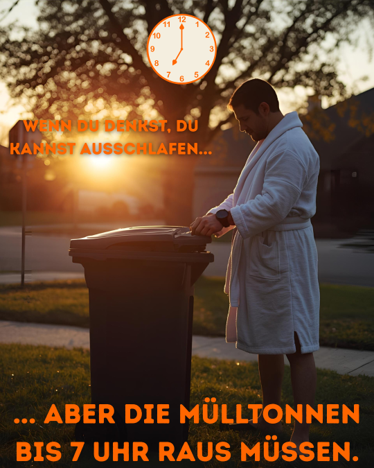 Wichtiger Hinweis zur Bereitstellung Ihrer Abfallbehälter