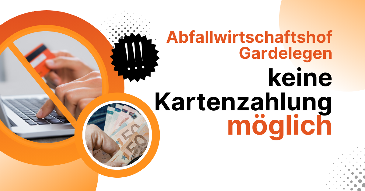 Keine Kartenzahlung möglich