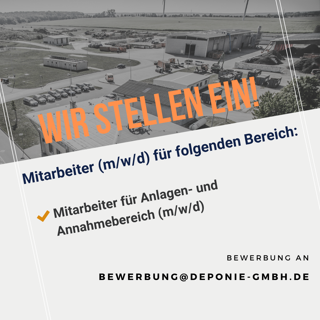 Wir stellen ein!